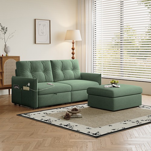 Convertible sleeper sofa bed - convertible,