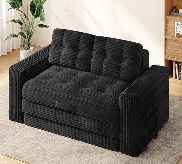 Convertible sofa bed loveseat - convertible,