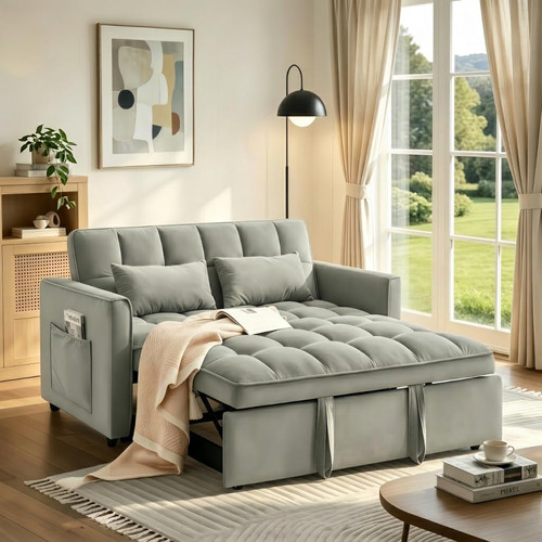 Sofa bed velvet fabric - in, 1