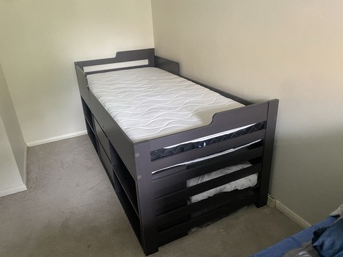 Mid sleeper bed - with, mattress