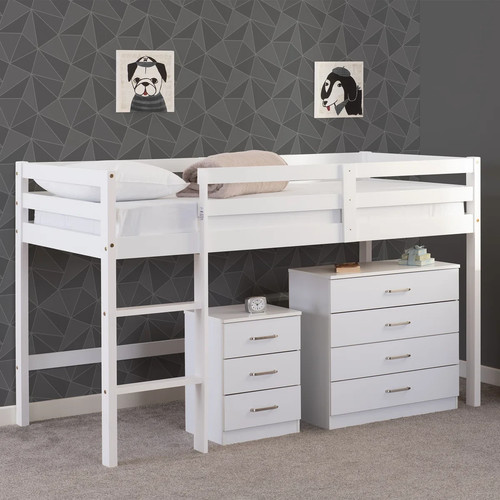 Kids mid sleeper bed with - bed,