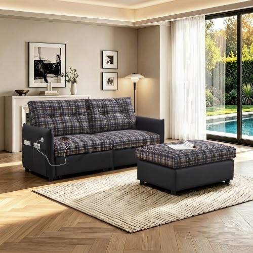 Convertible sleeper sofa bed - convertible,