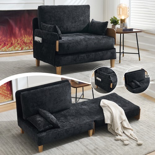 Foldable sofa bed recliner