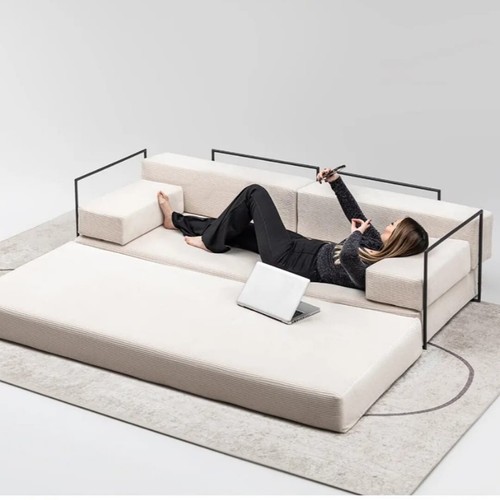 Sofa bed sleeper - sleeper, convertible