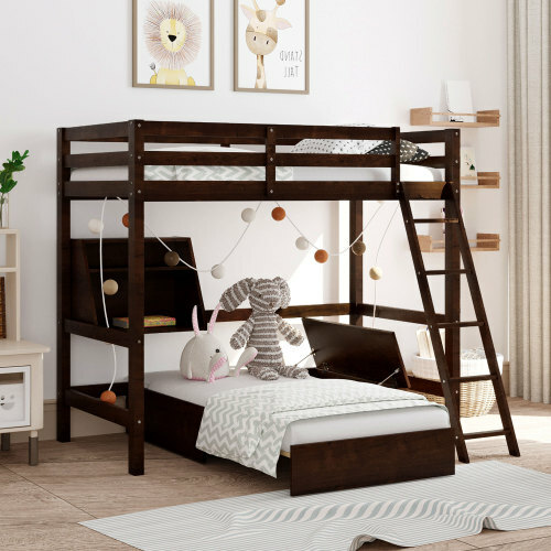 Wood high sleeper - sleeper, bunk