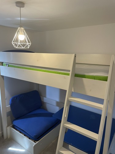 Stompa high sleeper bed - high,