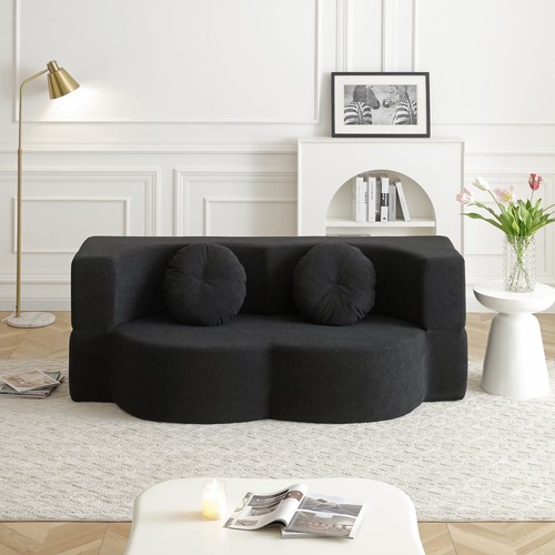 Foam folding sofa bed futon - folding,