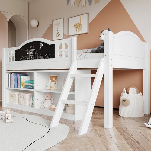 3ft single wooden bed frame - wooden,