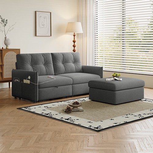 Convertible sleeper sofa bed - convertible,